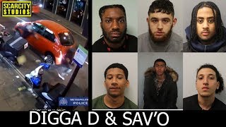 Digga D & Sav'0 (CGM) Jailed For Violent Street Brawl With Gang Rivals #WestLondon #StreetNews