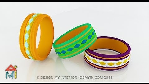 Finger Ring Modelling using 3Ds Max Very fast - Very easy - Very Cool way [HD] Video