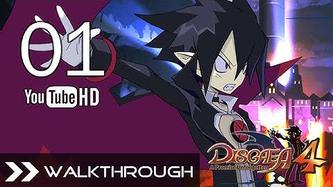 Disgaea 4: A Promise Revisited (PS Vita) - Gameplay Walkthrough Part 1 No Commentary English Dub
