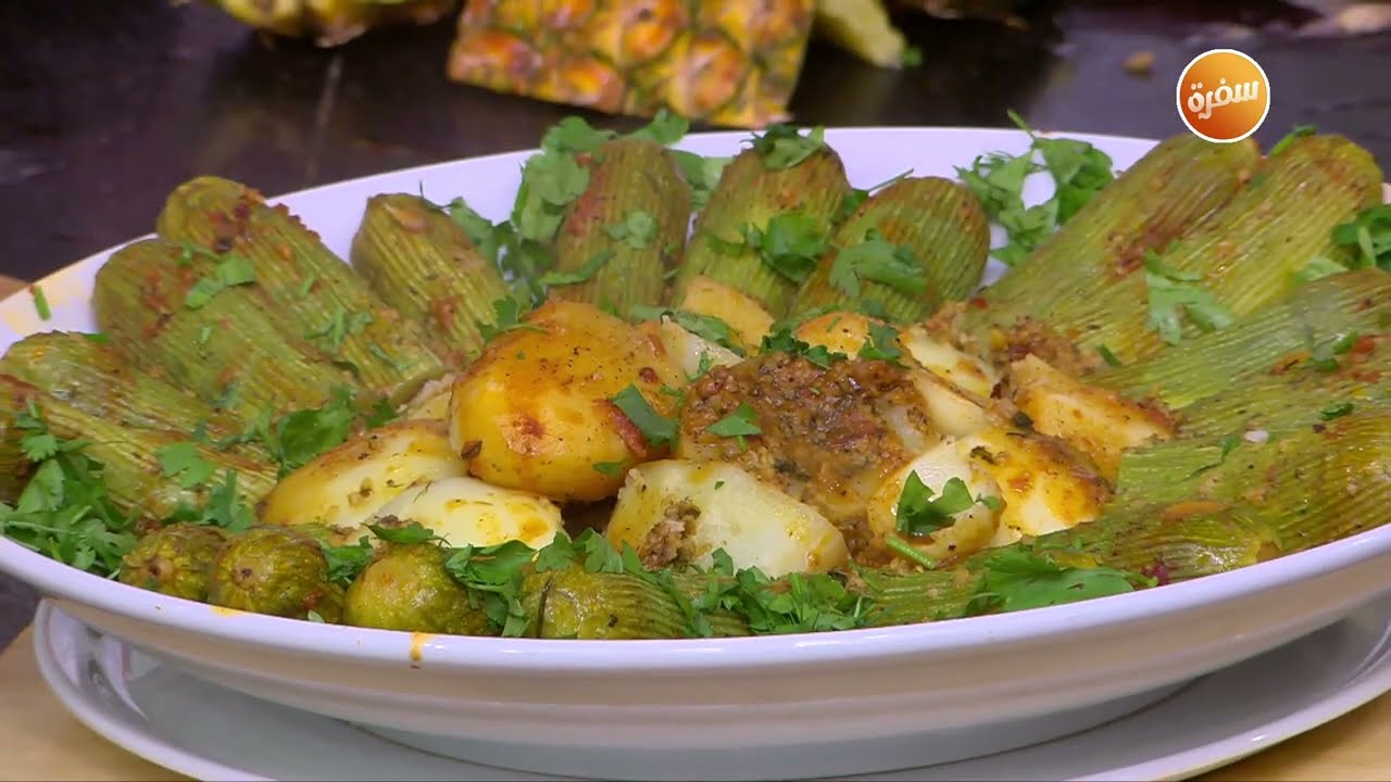 كوسة بحشوة البرغل  | الشيف شربيني