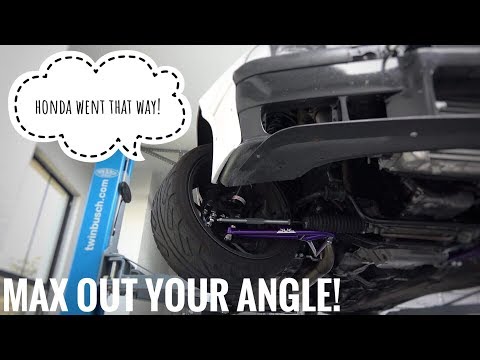 BMW E36 GETS SICK ANGLE KIT! INSTALL HOW TO VIDEO
