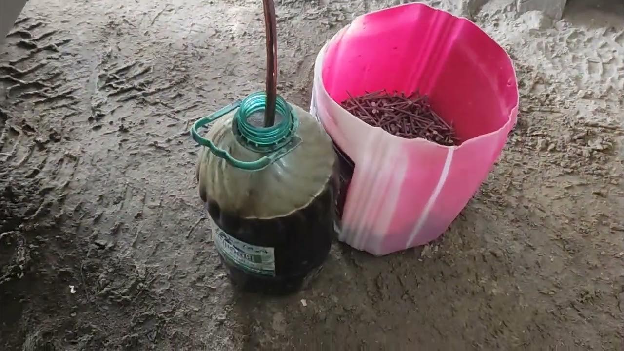 Откачка масла через щуп - YouTube