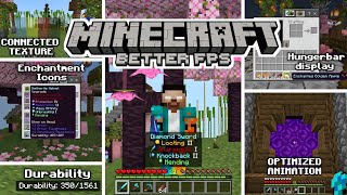 Best Fps Boost Texture Pack For Mcpe 1.21 Minecraft Better Fps