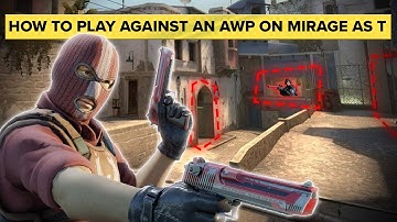 How to Play Against an AWP on Mirage as T - Lesson by CS2 Coach Hecklerr
