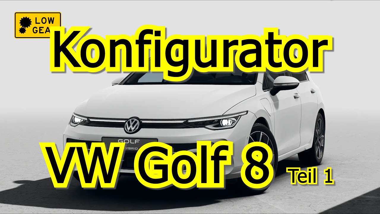 Vw Golf 8 Konfigurator