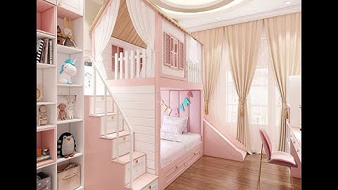 TOP 09 Ý tưởng Nội thất Thông minh cho bé gái 2022