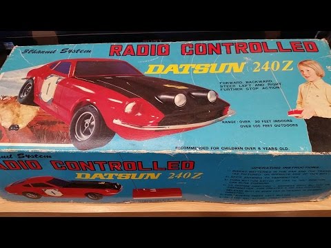 FAIR LADY 240Z ラジオコントロールカー 60歳 初めてのラジコン・カー】No.7『京商 DATSUN (NISSAN