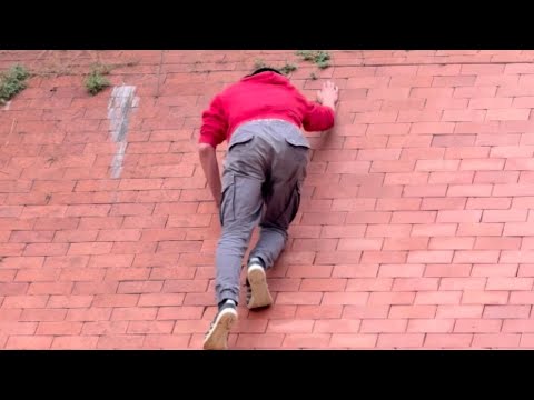 Physical Comedy: Runner Slips Back to Bottom in Hilarious Fall || WooGlobe