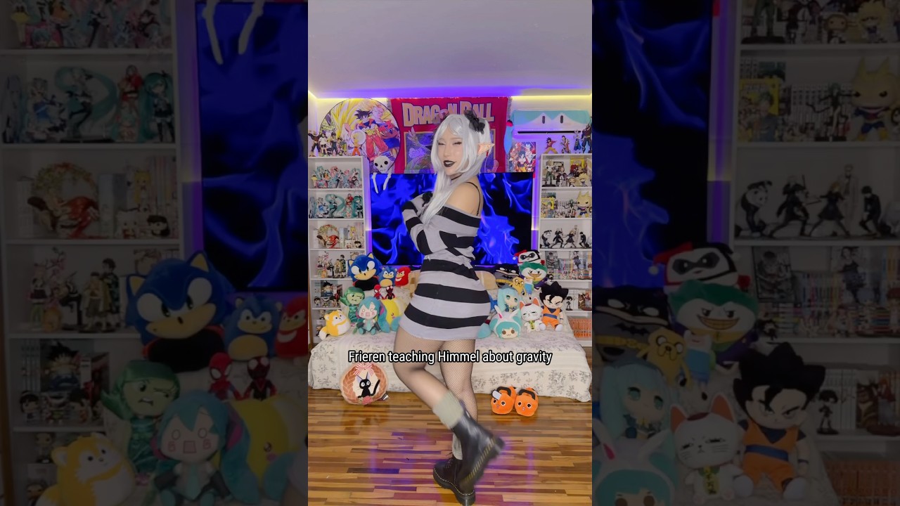 HIMMEL was NOT ready 😳 #anime #cosplay