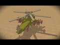 vehiculos de madera - Helicoptero 3d - SketchUp Animation