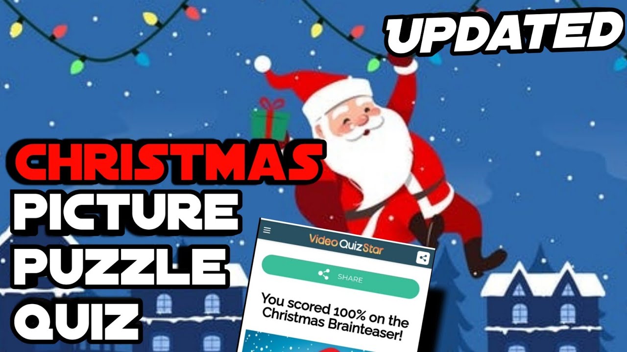 Christmas Picture Puzzle Updated Quiz Answers - YouTube