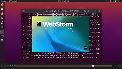 How to install WebStorm on Ubuntu 20.04 LTS or Linux