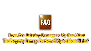 Will insurance cover pre-existing damage to my car after a wreck? - Douglasville, GA Car Accidents