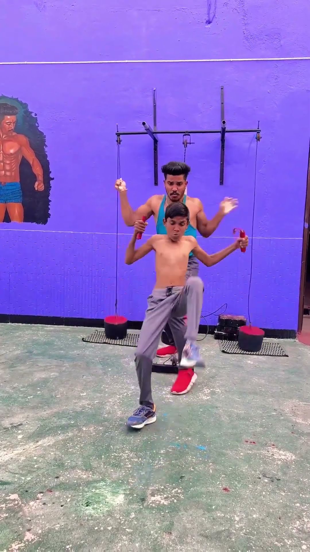 Brother Made Shaktiman ??? #shortvideo #funnyvideo #comedy