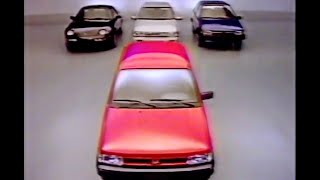 1989 Subaru Justy commercial - blows the doors off competitors