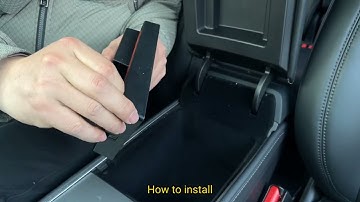 TSL80089 Upgrade Armrest Hidden Storage Box for Tesla Model 3/Y