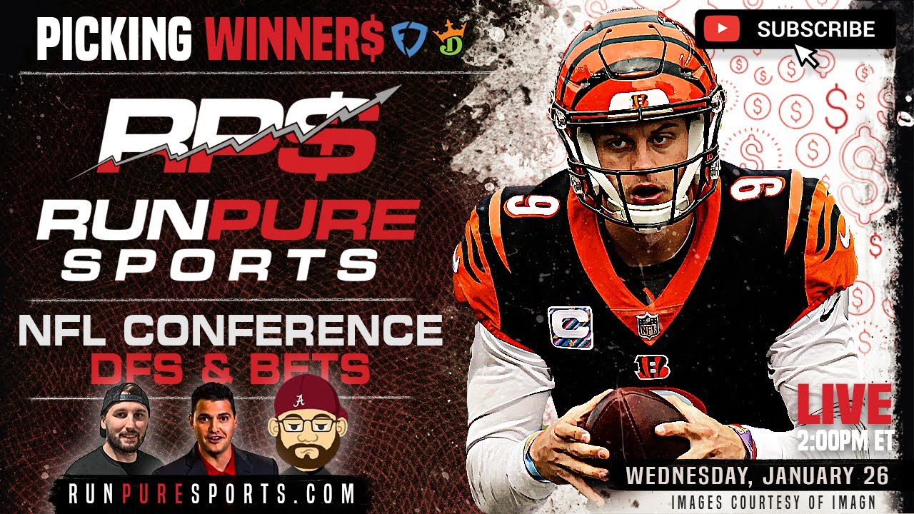 NFL CONFERENCE CHAMPIONSHIPS DRAFTKINGS STRATEGY - PICKING WINNERS