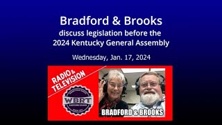 B&B Jim and Margie talk KY General Assembly legislation