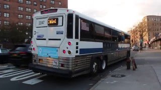 2008 MCI D4500CT #2247 on the BxM1 at 230th Street and Broadway