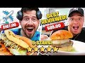 Eating At The BEST Reviewed AIRPORT Restaurant!! (Over 5 Star Rated Food) FT ITSYEBOI