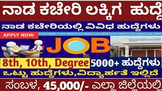 KEA KLC jobs 2024 |Karnataka jobs |Karnataka government jobs 2024 |Karnataka jobs screenshot 1