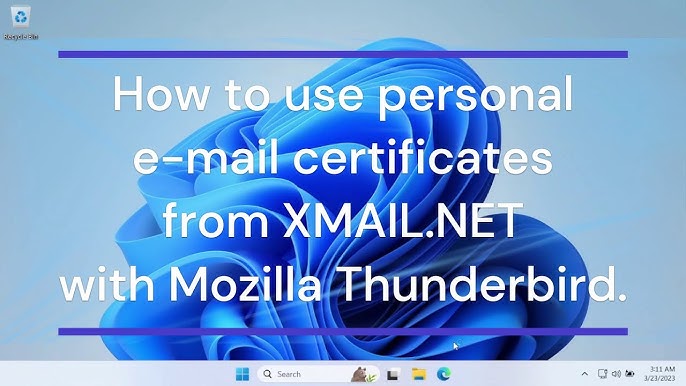 Set Up Email Certificates In Mozilla 2024