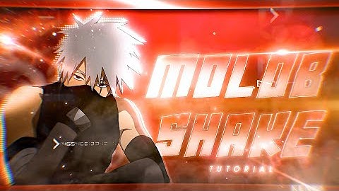 How To Make Shake Like Molob In Alight Motion