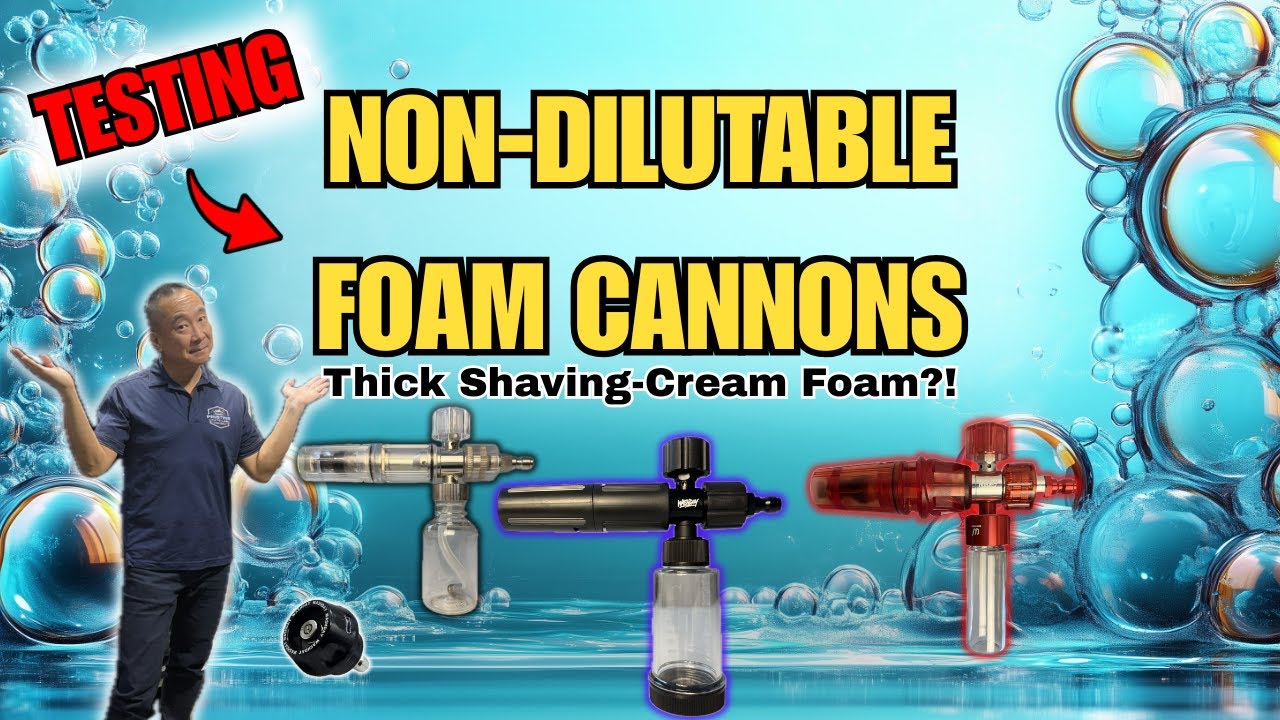 I Finally Tested Non-Dilutable Foam Cannons — Are They Worth It? 💥