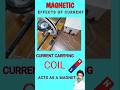 magnetic effects of current#electromagnet #physicsexperiment #science