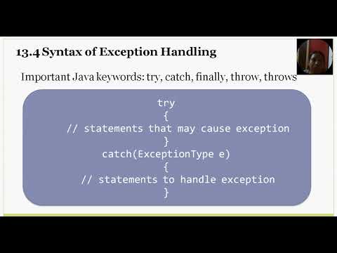 Managing Errors and Exceptions in Java