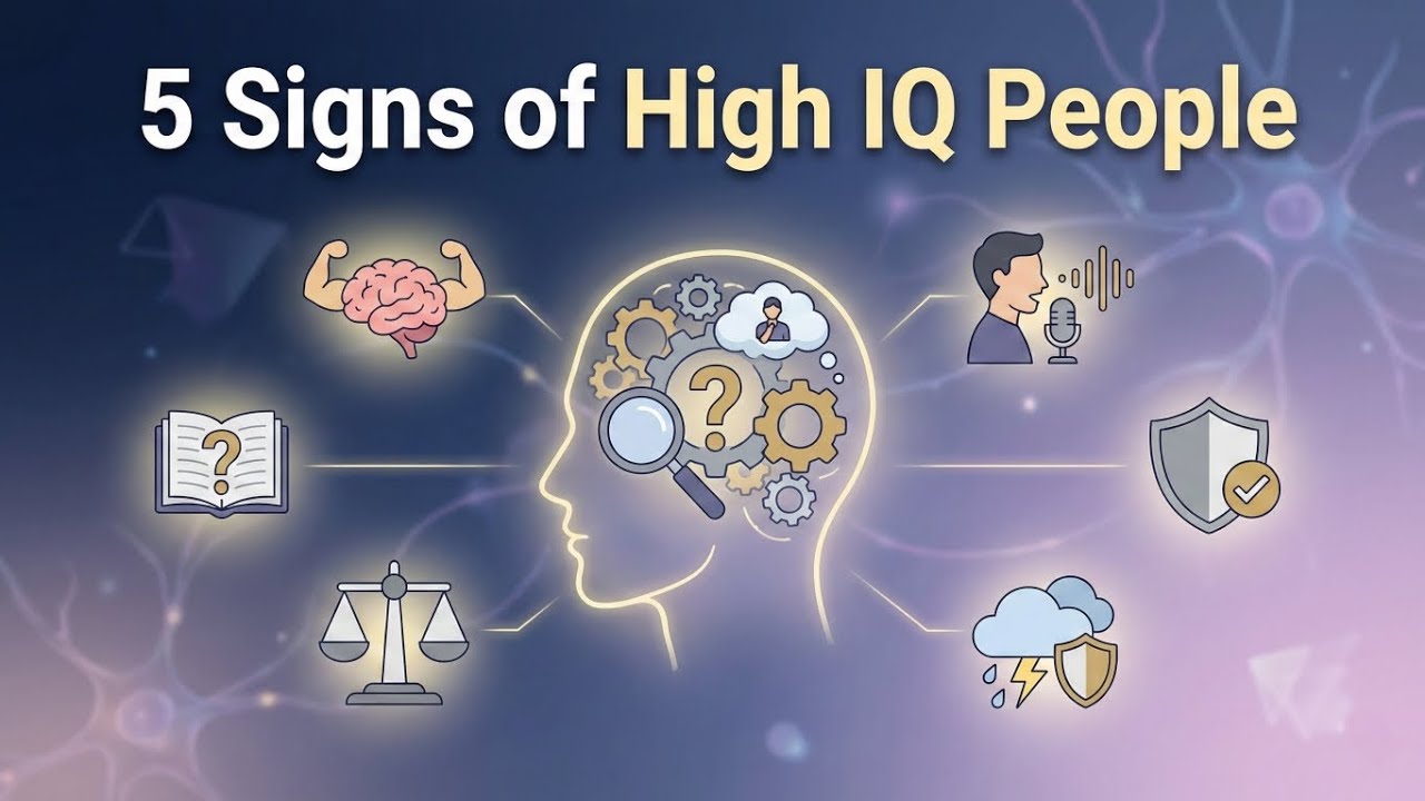 5 Signs Of High IQ People That Only Few Know - YouTube