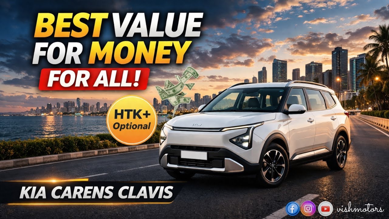 🔥Best 7 seater for family | Kia Carens Clavis HTK+ (O)| Vish Motors ...
