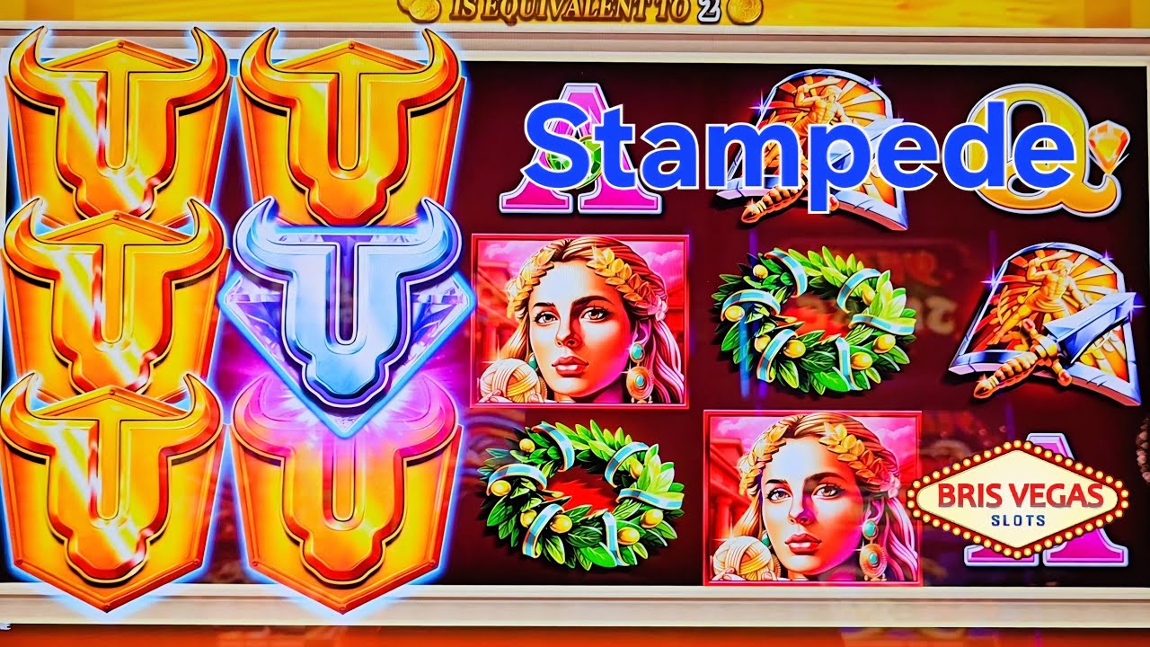 Неплохое начало для Bull Rush Stampede. Сокровища Минотавра.