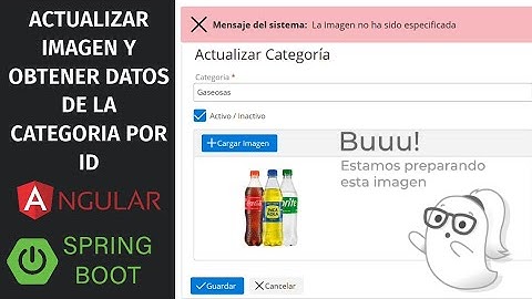 EDITAR IMAGEN Y OBTENER DATOS DE LA CATEGORIA POR ID - ANGULAR & SPRING BOOT