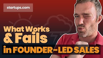 WHY Founder-Led SALES for Startups? Spoiler: Your FIRST Customers (Part 1)