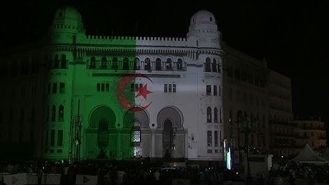 Algiers celebrates Algeria's independence with a concert