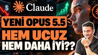 Yeni̇ Claude Opus 5.5 Çikti Hem Ucuz Hem Daha İyi̇??