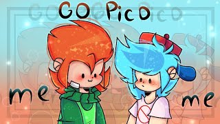 Go pico yeah yeah go pico oh meme | Fnf | PicoxBf