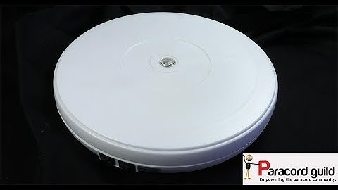 Turntable display for video shots- 360° view!
