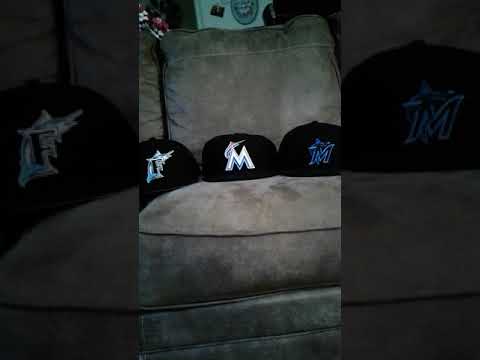 Miami Marlins hat Comparison STILL FRESH
