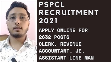 PSPCL Recruitment 2021 | Apply Online | 2632 Posts | ਪੰਜਾਬ ਰਾਜ ਬਿਜਲੀ ਬੋਰਡ ਭਰਤੀ