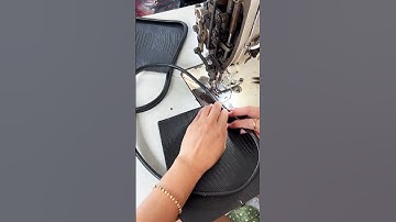 Đây là cách ráp quai thân túi xách nhanh và đẹp nhất