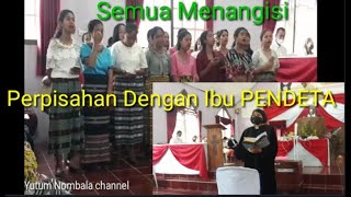 Download Lagu semua menangis ketika menyanyikan lagu perpisahan dengan Pdt Delvi Loasana MP3
