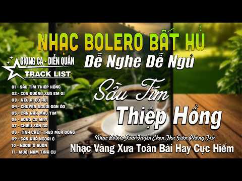 SẦU TÍM THIỆP HỒNG ➤ Nhạc Bolero Trữ Tình DIỄN QUÂN Thư Giãn Êm Tai - Nhạc Vàng Xưa CỰC HAY & CỰC LẠ