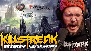 VIDEO GAMES GO DEATHCORE?! Killstreak - The Cursed Crown (Album Review/Review)