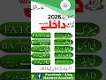 Aiou spring 2026 Admission, last date 15-04-2026 Matric Science, Arts to Bs , MPhil Contact Whtsap