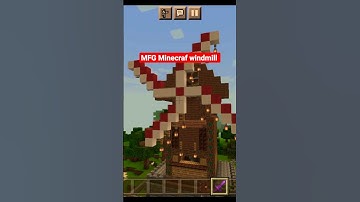 Minecraft windmill #41 video 📸📸📷