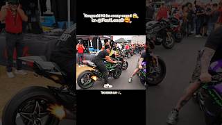 Kawasaki H2 crazy sound 😱 #shorts #ytshorts