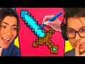 GIOCHIAMO  A ''DISEGNA GLI ITEM DI MINECRAFT A MEMORIA''