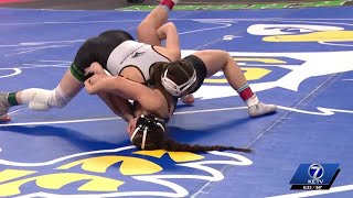 Day one of girls' state wrestling sees incredible talent from Class A and Class B